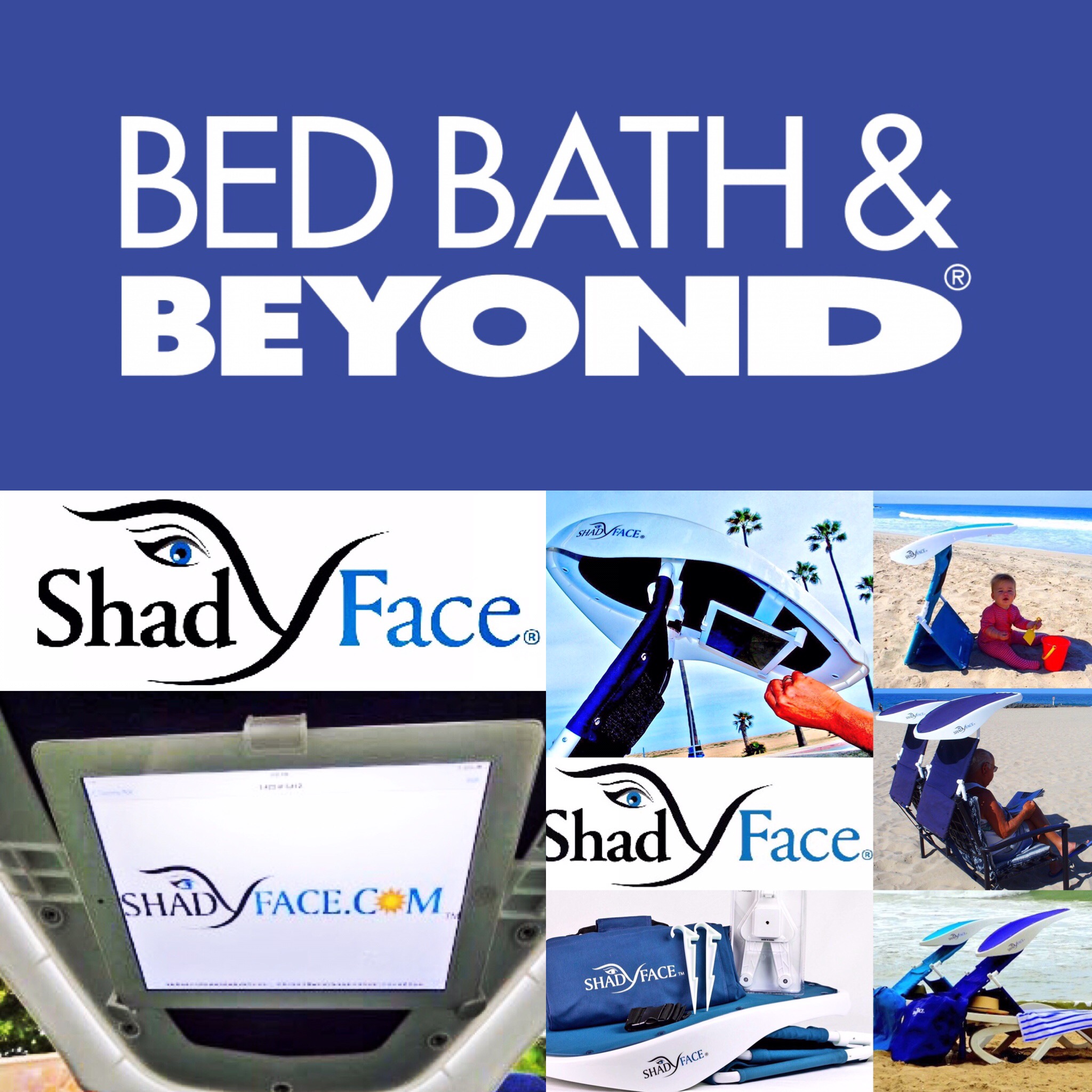 Bed Bath & Beyond has partnered with ShadyFace,Inc.for Spring 2019 Retail  Sales!
